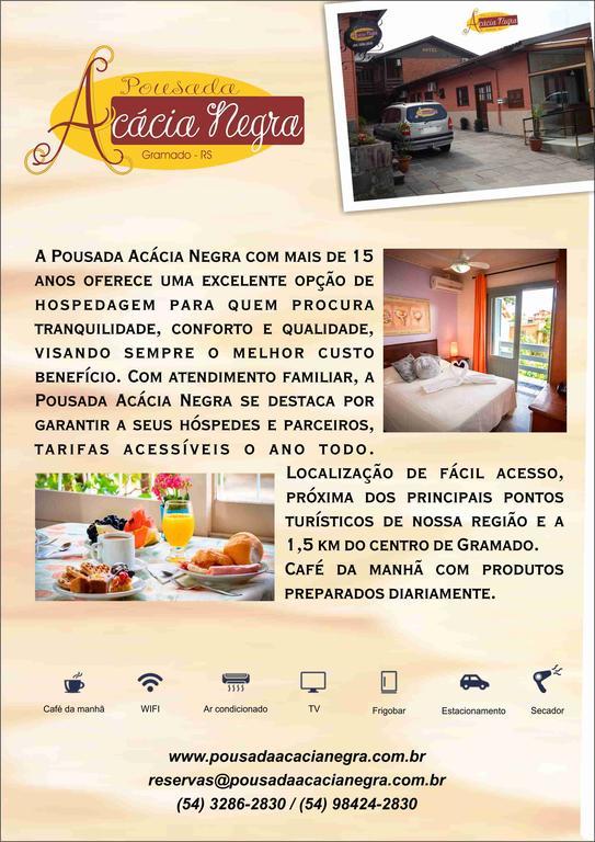 Pousada Acacia Negra グラマド エクステリア 写真